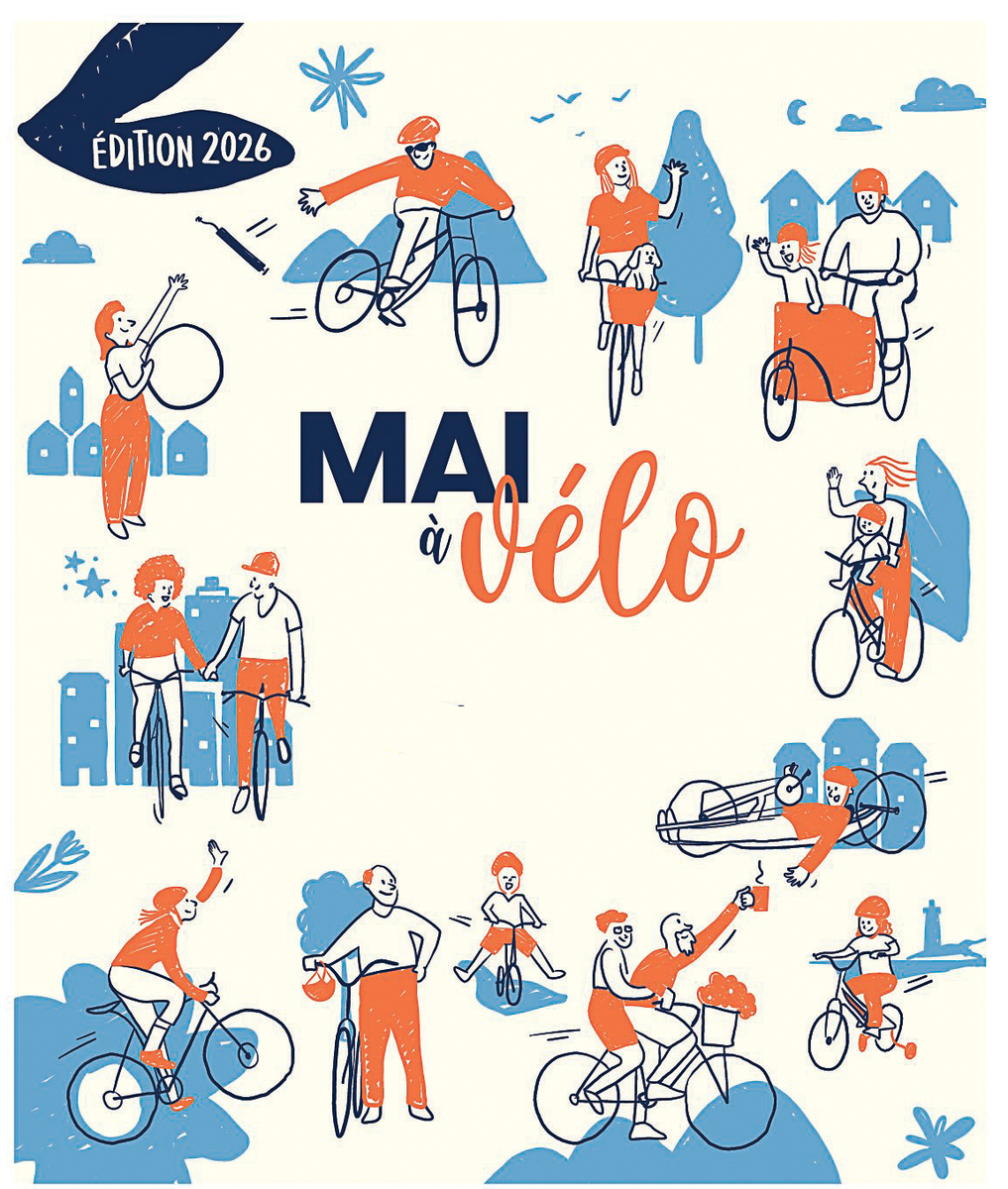 Mai à vélo