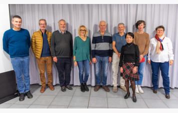 L'équipe ayant confectionné les délicieux gâteaux pour la cloture de l'AG 2025-2026